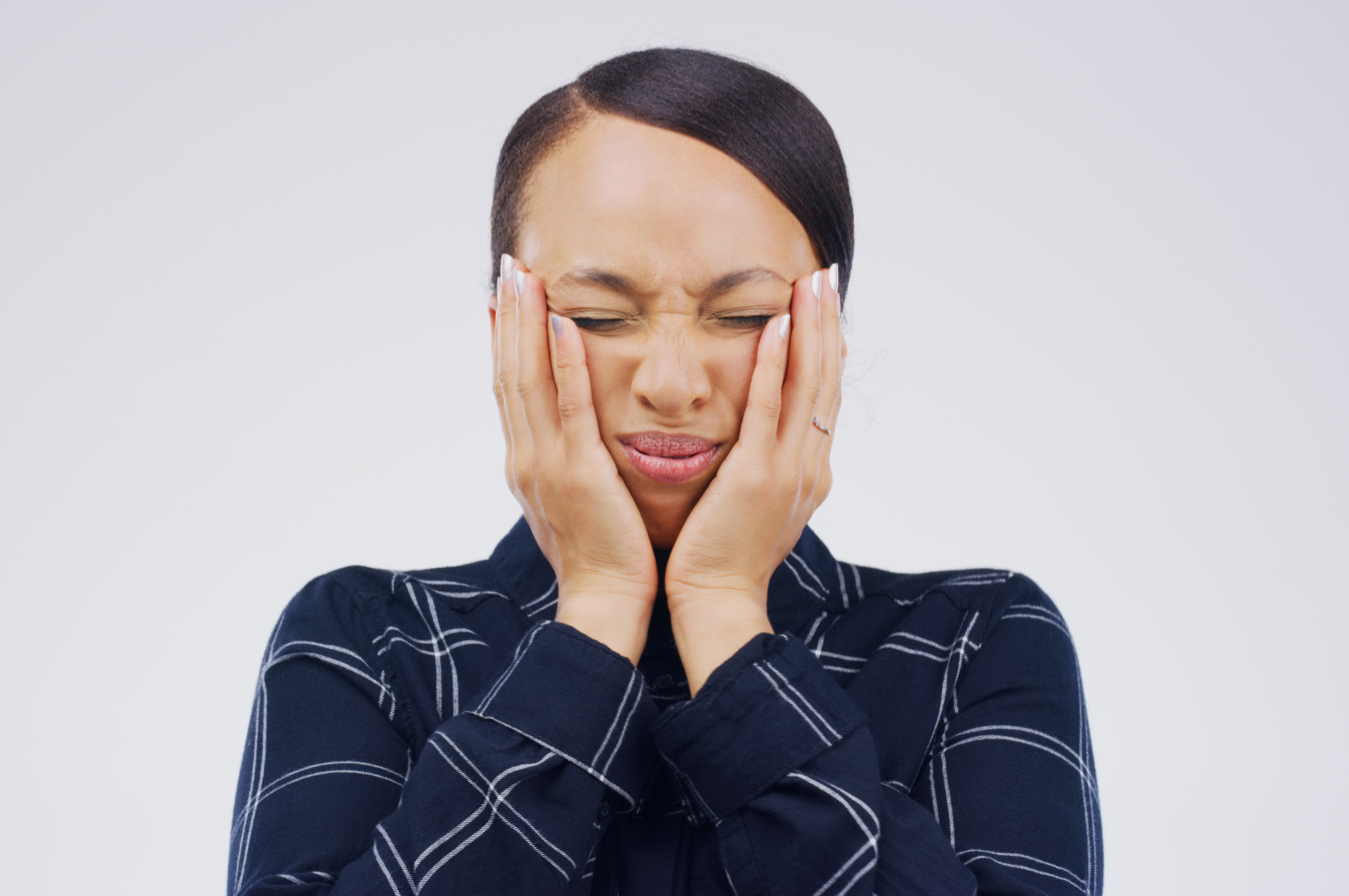 Small Business Owner Frustrated Small Business Owner Frustrated about Finances
